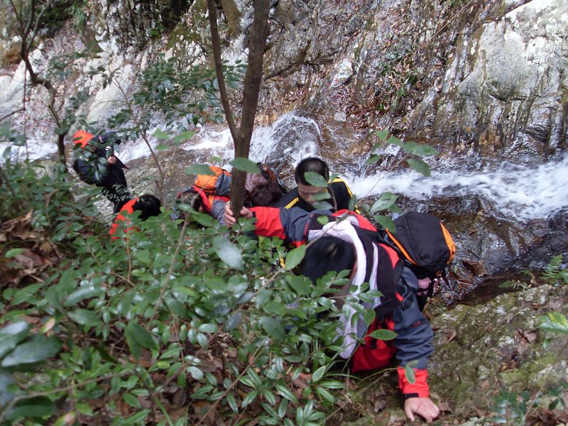 激情穿越湫水大峡谷