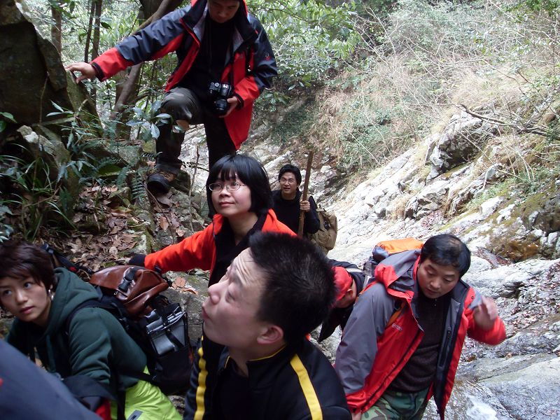 激情穿越湫水大峡谷