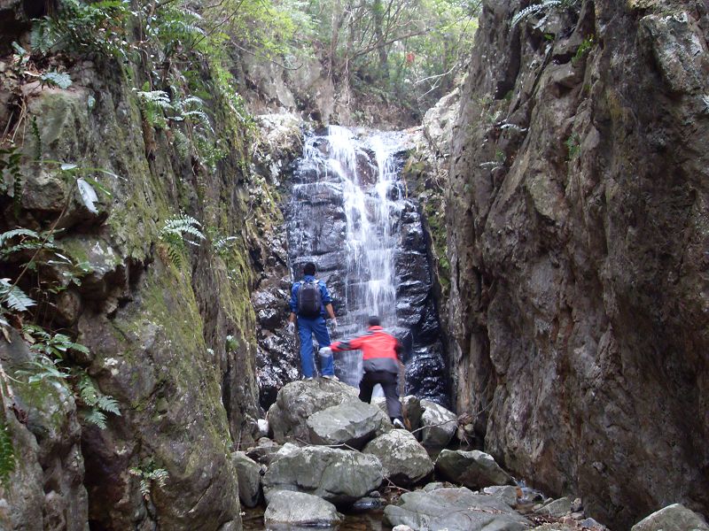激情穿越湫水大峡谷