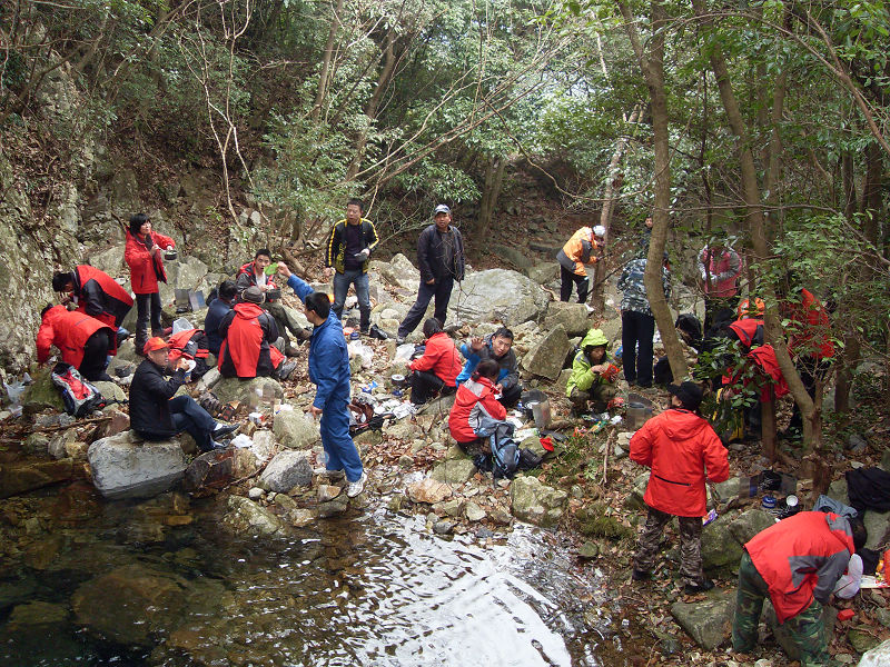 激情穿越湫水大峡谷