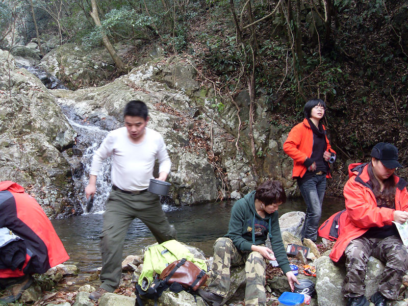 激情穿越湫水大峡谷