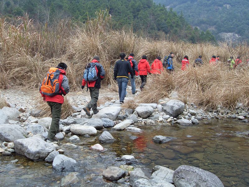 激情穿越湫水大峡谷