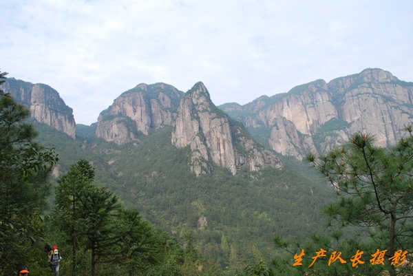 探行仙居景星岩南段山脊