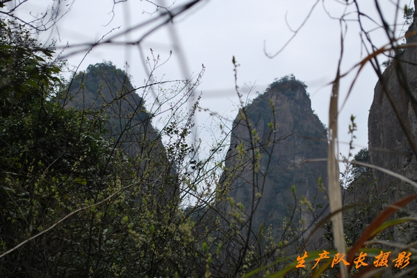 探行仙居景星岩南段山脊