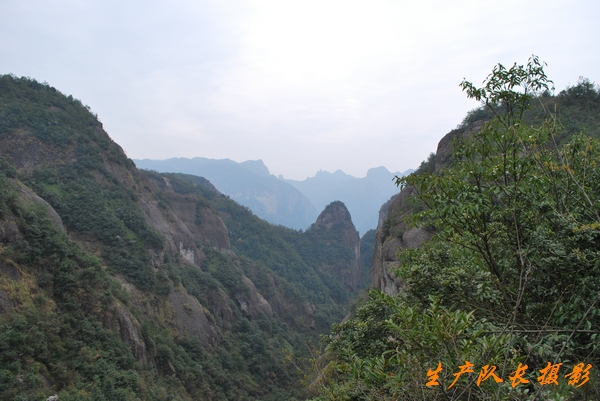 探行仙居景星岩南段山脊