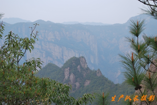 探行仙居景星岩南段山脊