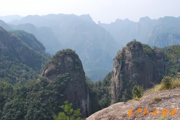 探行仙居景星岩南段山脊