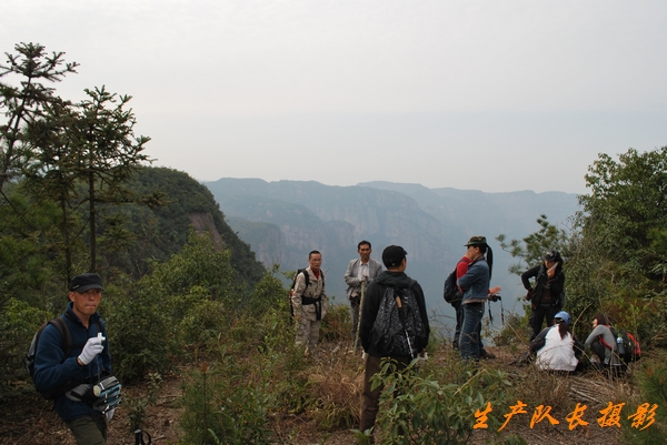 探行仙居景星岩南段山脊