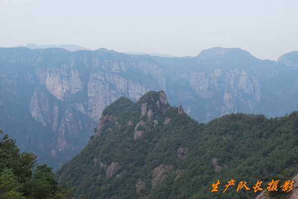 探行仙居景星岩南段山脊