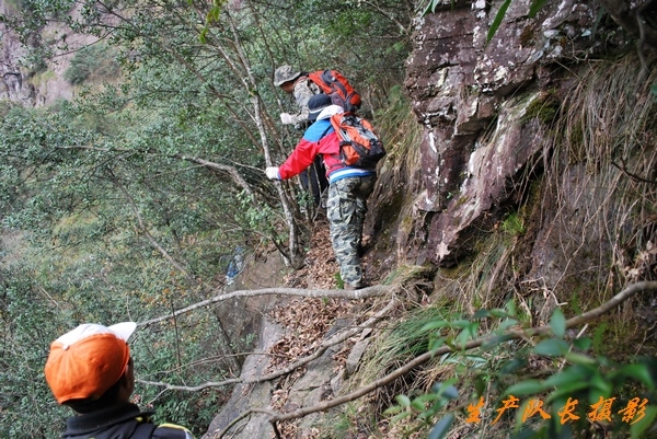 探行仙居景星岩南段山脊