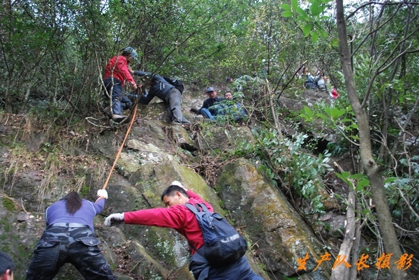 探行仙居景星岩南段山脊