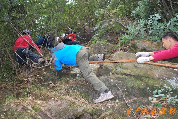 探行仙居景星岩南段山脊