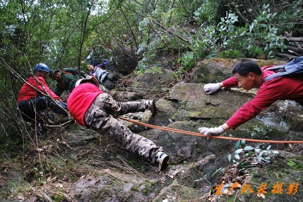 探行仙居景星岩南段山脊