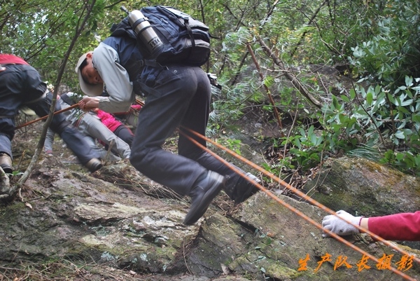 探行仙居景星岩南段山脊