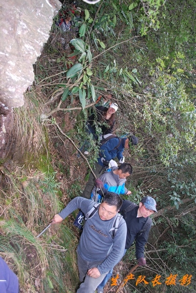探行仙居景星岩南段山脊