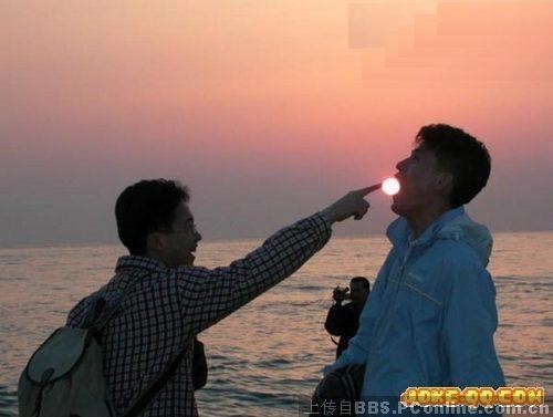 刚在网上看到一些搞笑图片！·