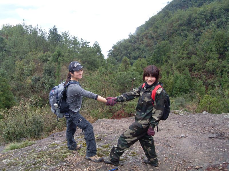 仙居驴行雪洞-----公盂穿越