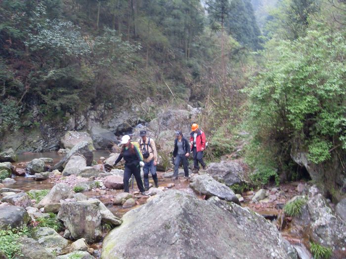 仙居驴行雪洞-----公盂穿越