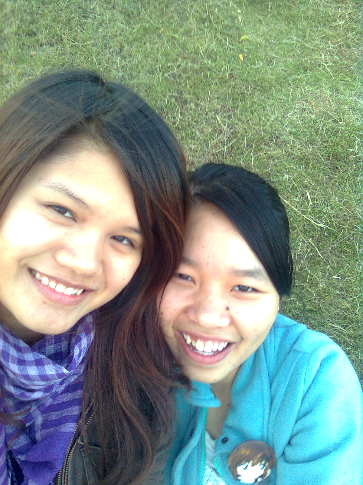 哈哈，完美自拍