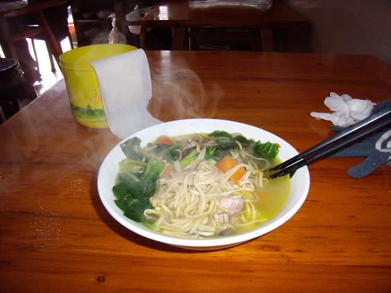 一个人的中早餐，腰花面